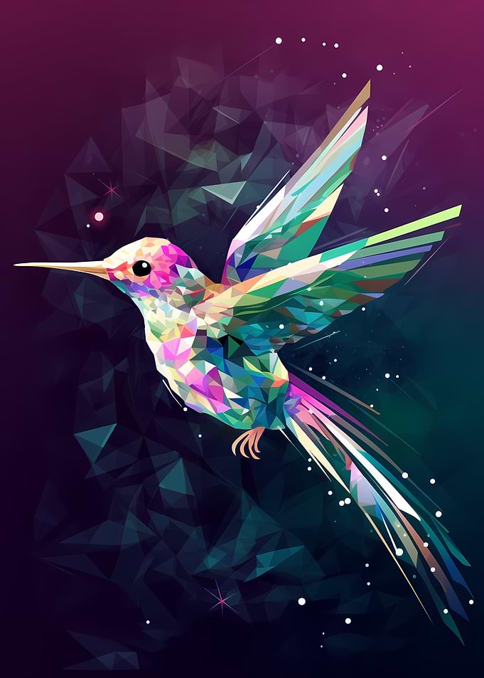 Geometric Hummingbird