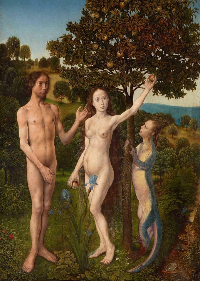 Adam and Eve in Paradise