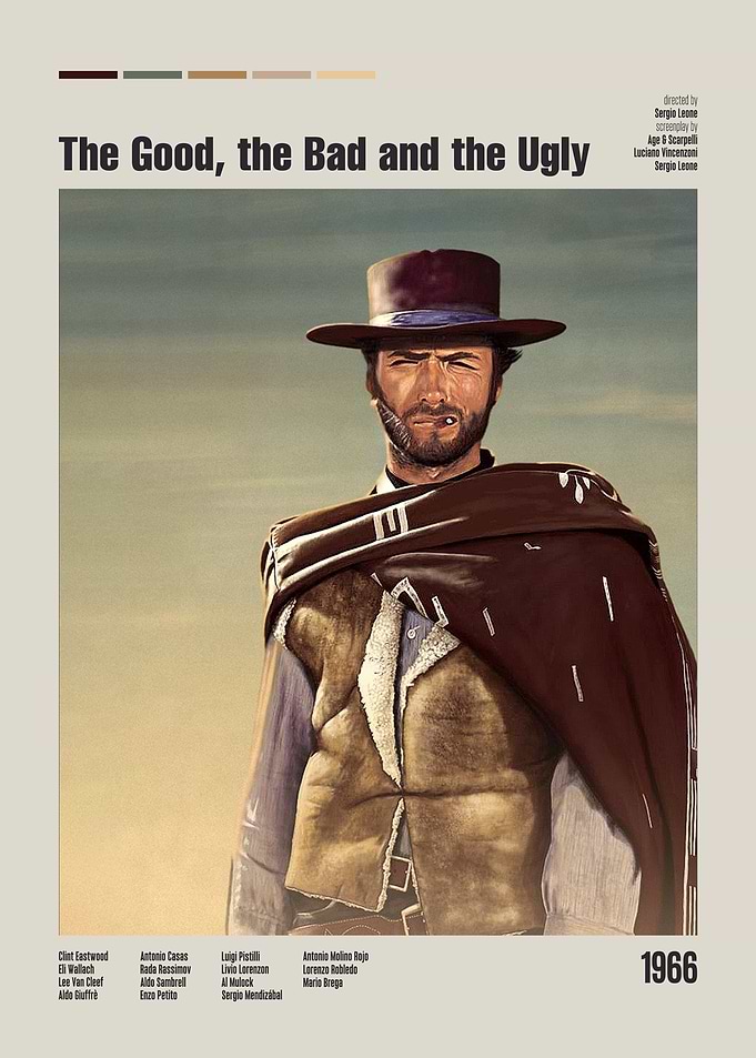 The Good, the Bad and the Ugly Movie Poster