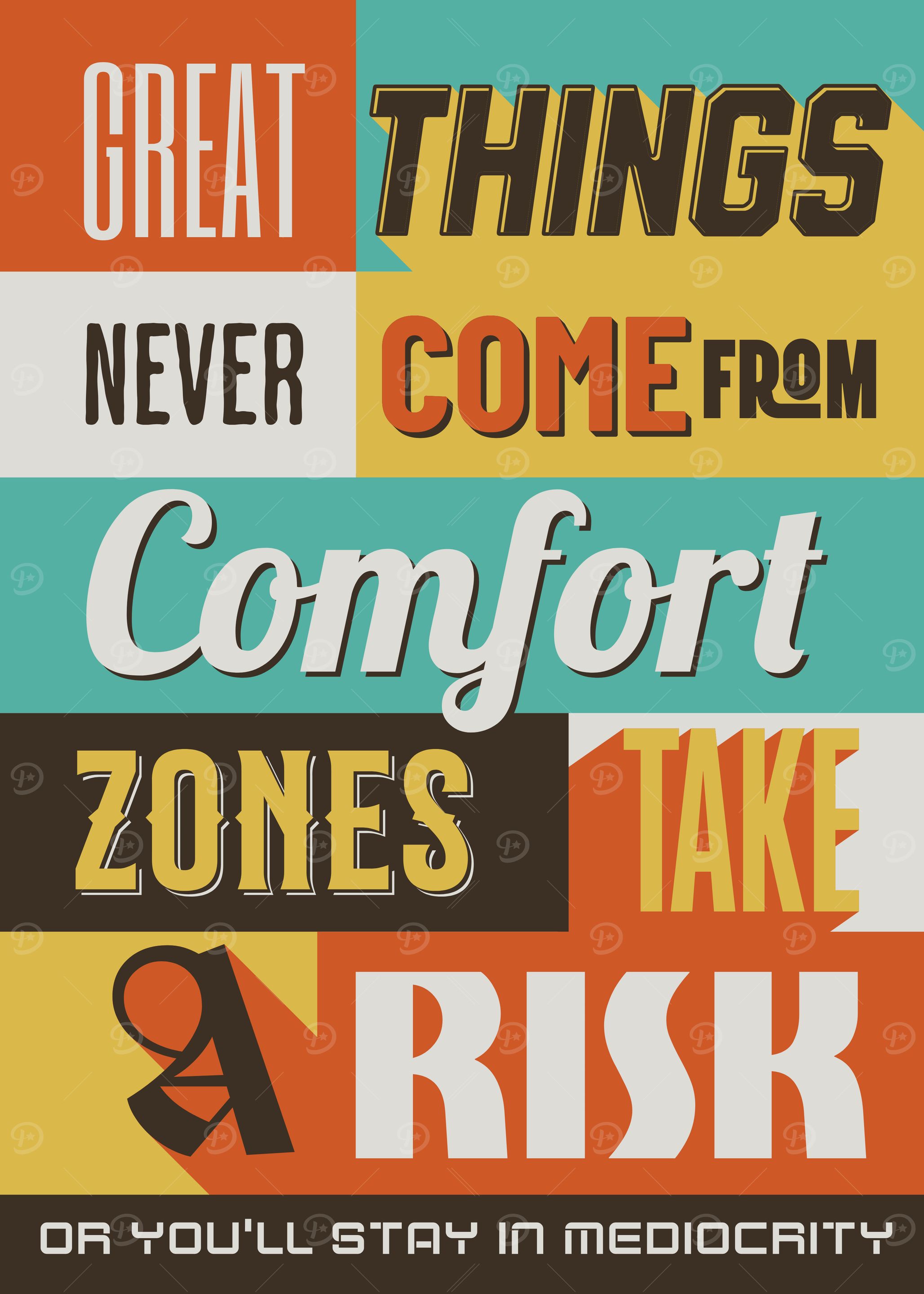 Take a Risk Poster