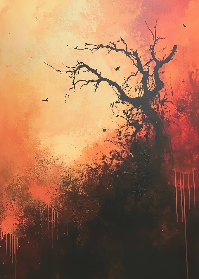 Silhouette Tree Sunset