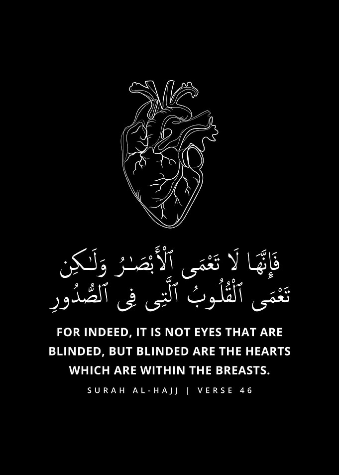 Surah Al-Hajj | Verse 46