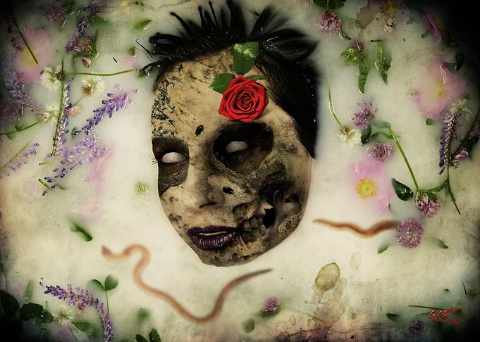 Floral Bath of Decay