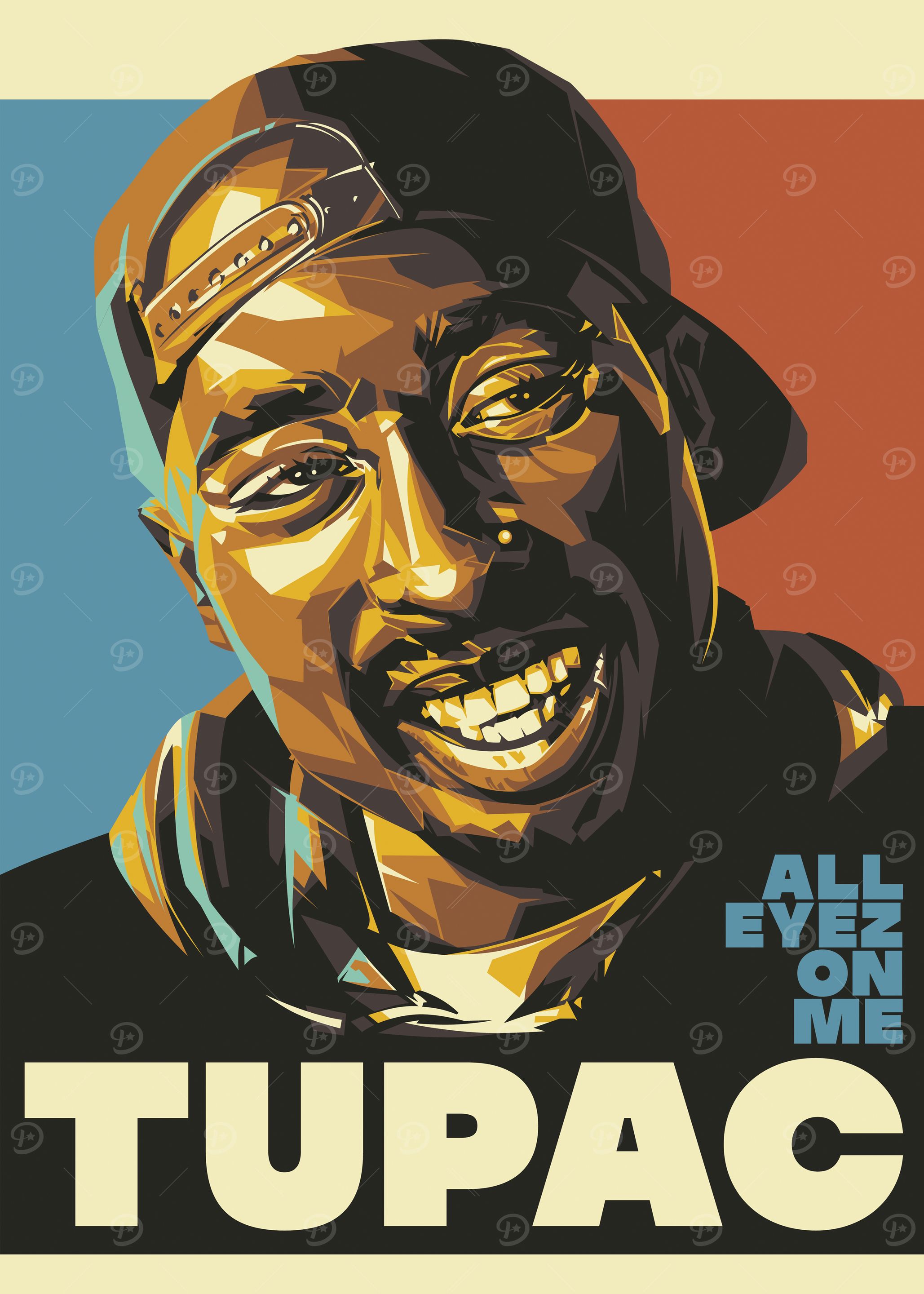Tupac All Eyez On Me Poster
