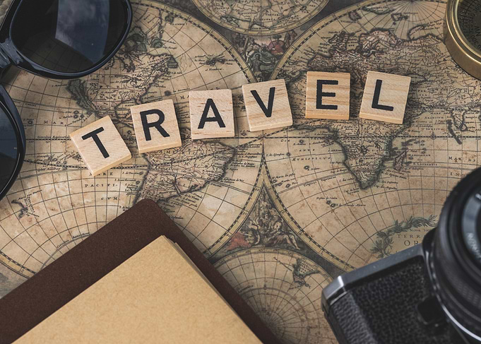 Travel Map with Camera