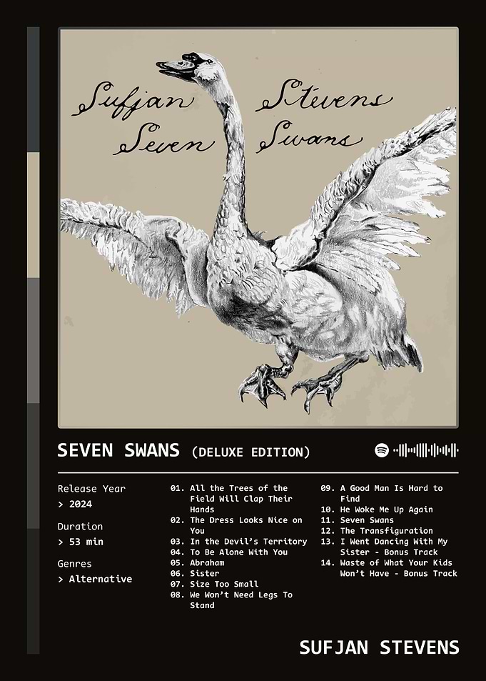 Seven Swans (2024) Album by Sufjan Stevens