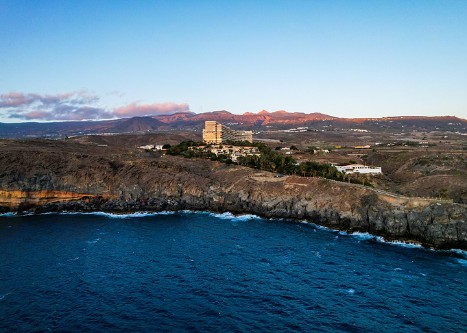 Coastal Resort at Sunset