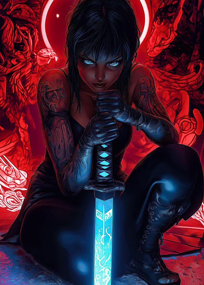 Cyberpunk Warrior