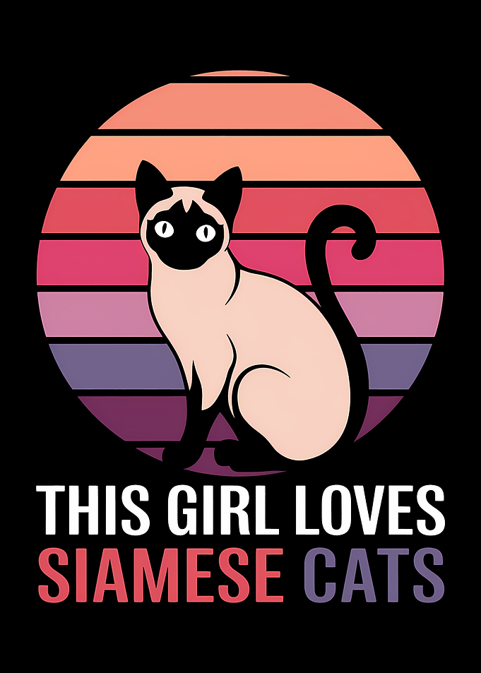 Siamese Cat Lover Graphic