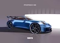 Porsche 911 Blue