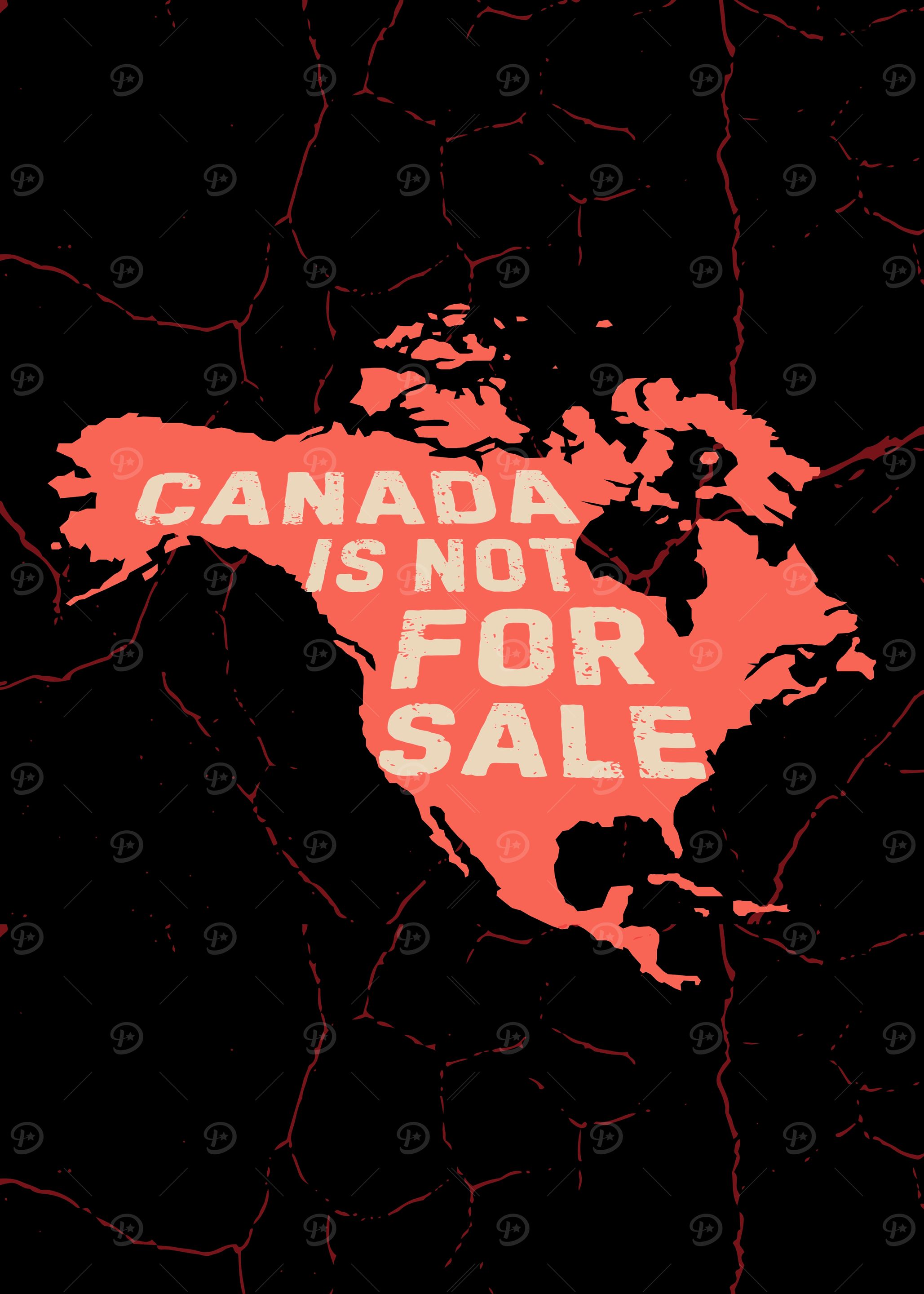 Canada Not For Sale Map
