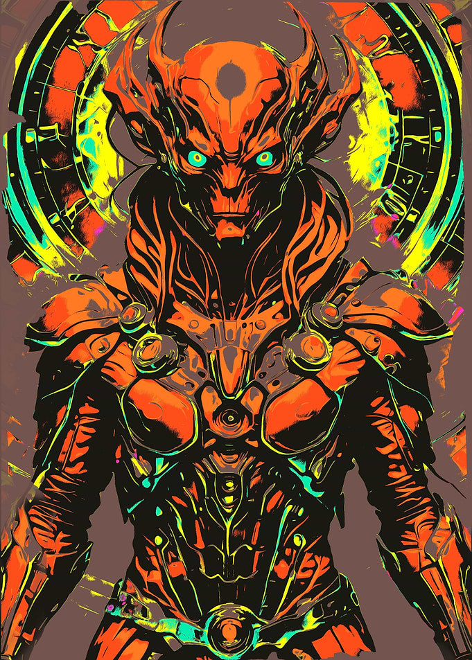Cyberpunk Warrior