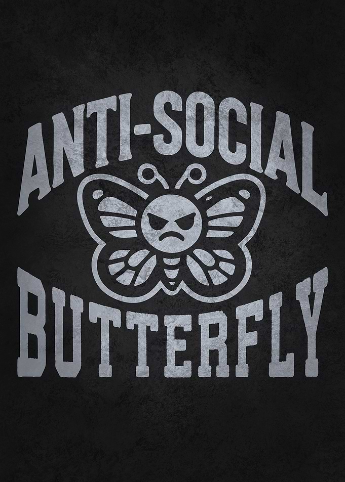 Anti-Social Butterfly, Funny Introvert