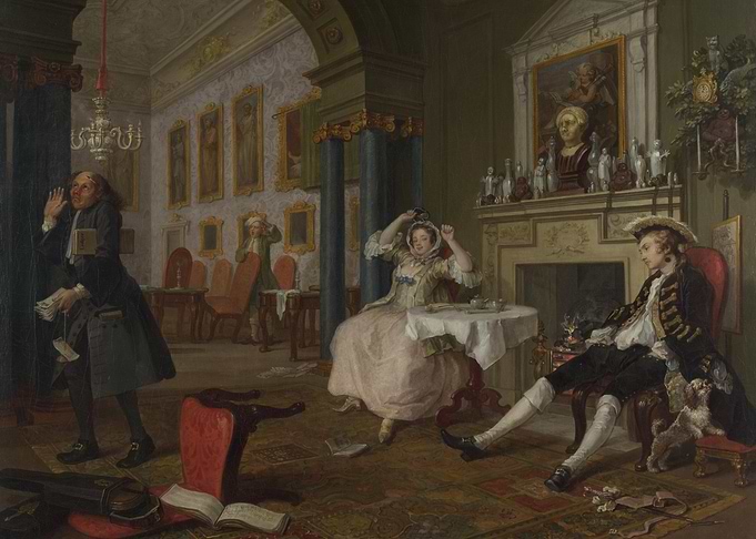 18th Century Interior Scene