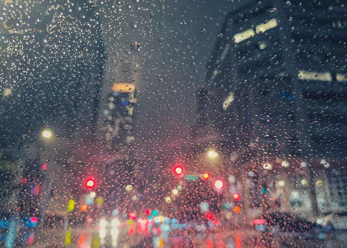 Rainy Cityscape