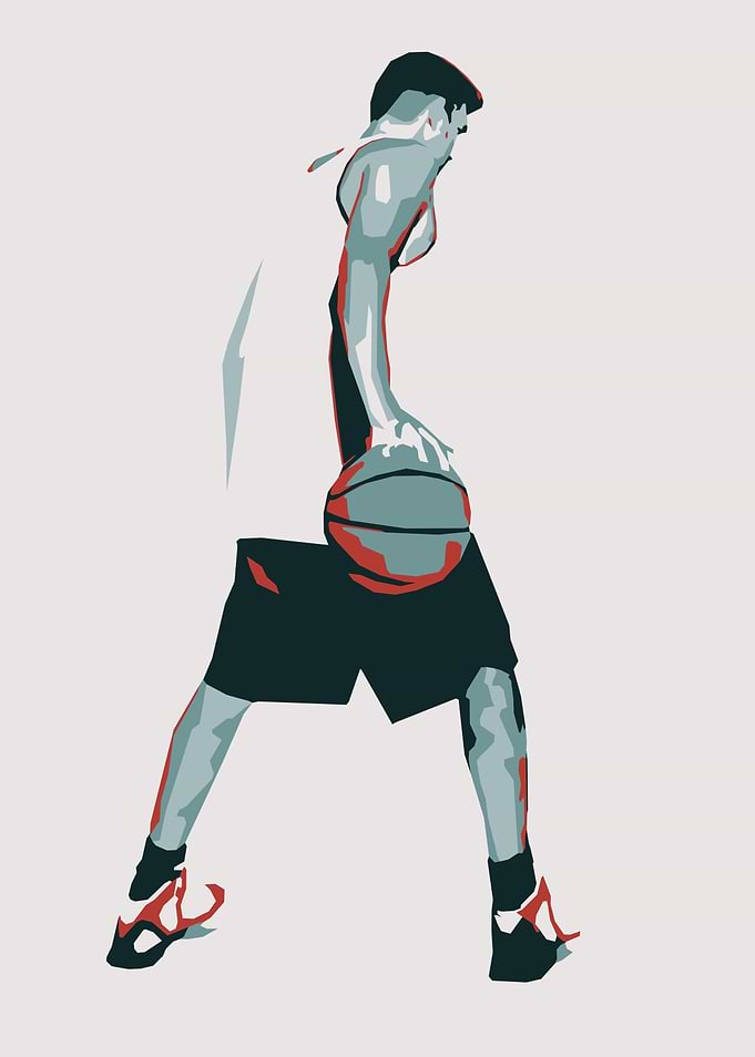 Basketball Player Silhouette