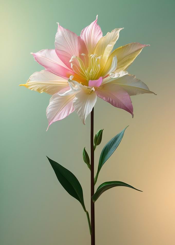 Pink and Yellow Flower