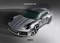 Porsche 911 Sketch 2