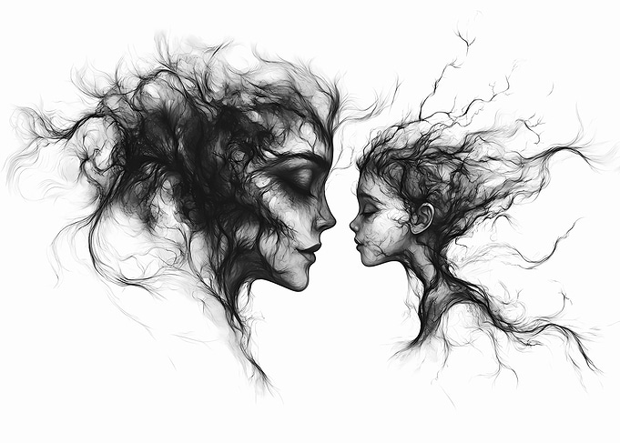 Ethereal Connection – A Surreal Mother and Child