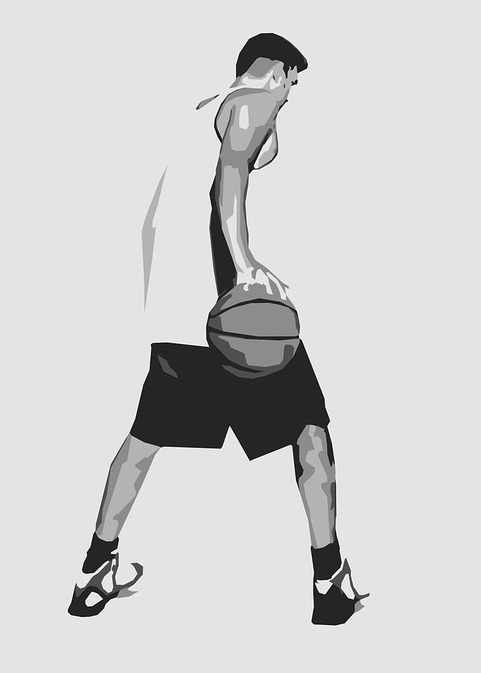 Basketball Player Silhouette