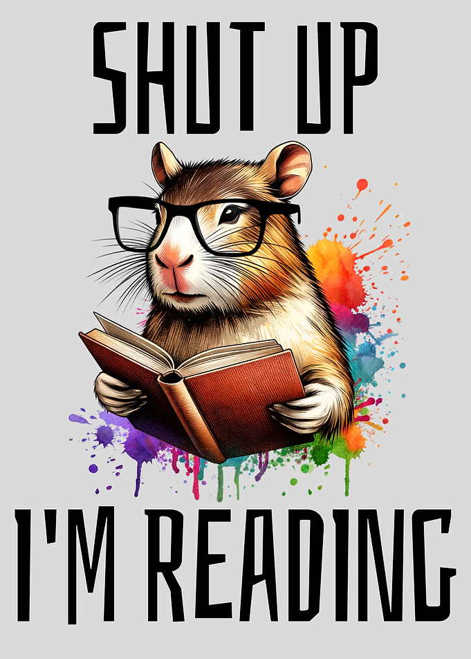 Reading Hamster