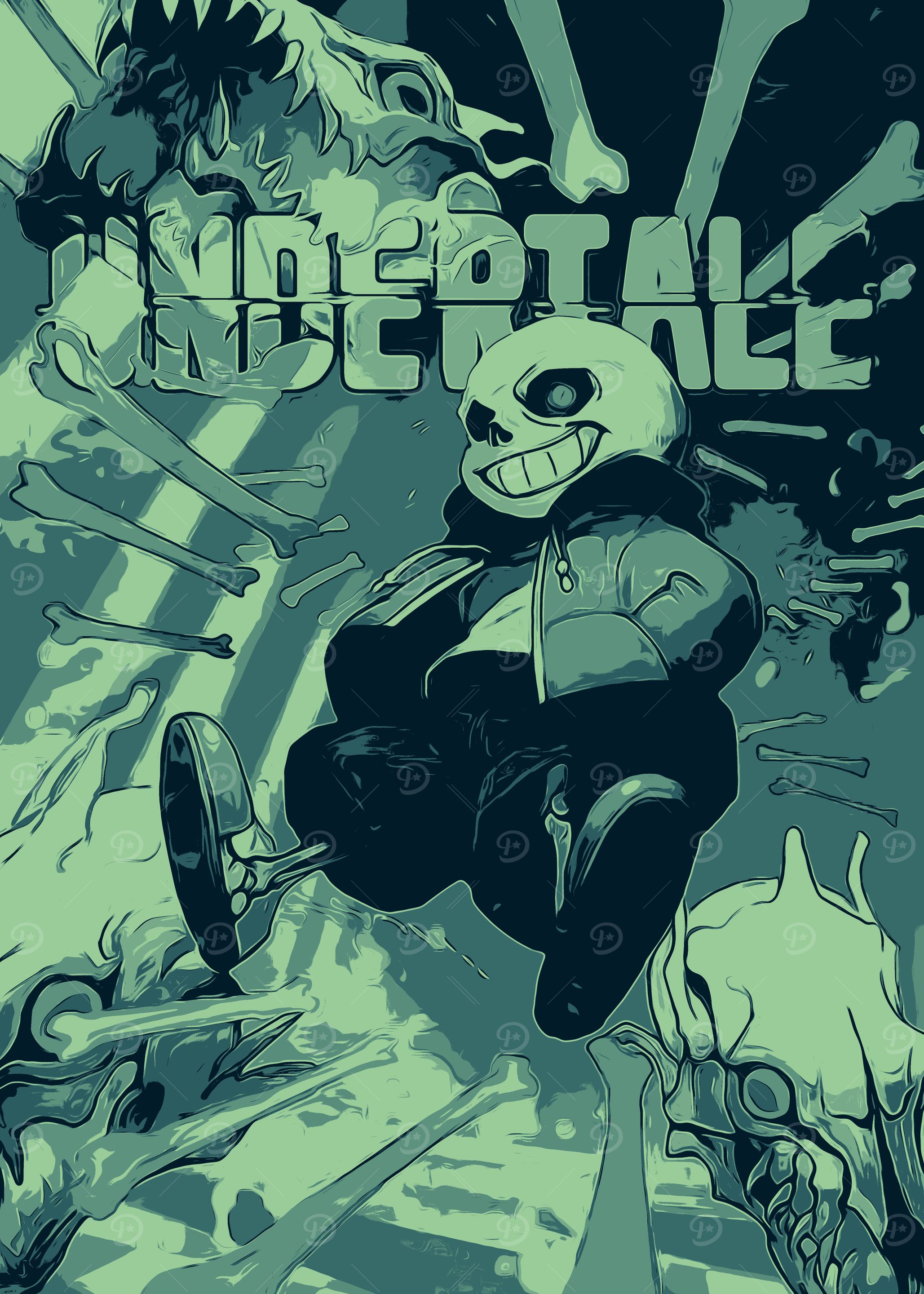 Sans undertale Posters Online - Shop Unique Metal Prints, Pictures