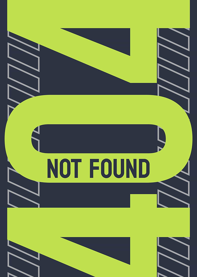 404 Not Found Graphic