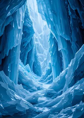 Ice Cave Passage