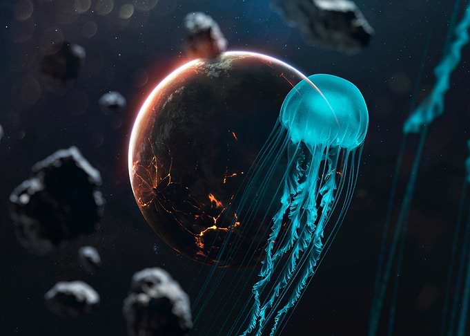 Jellyfish in Space