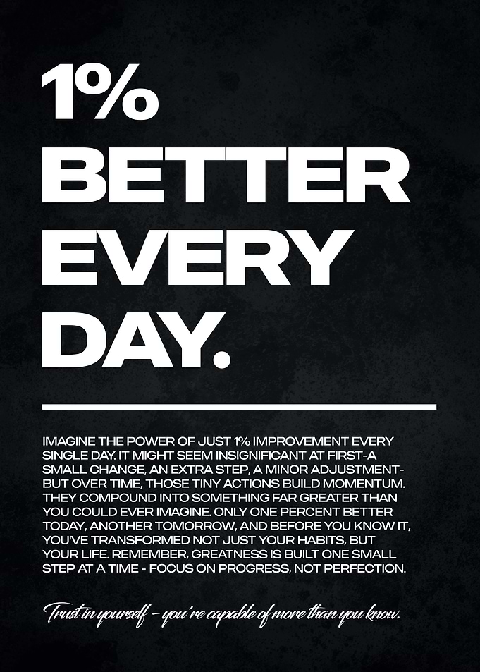 1% Better Every Day
