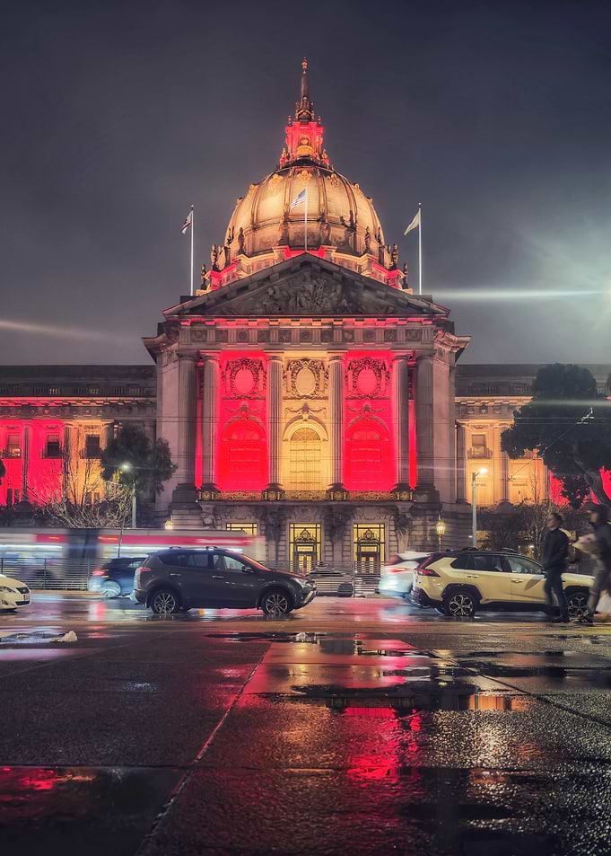 San Francisco City Hall at Night
