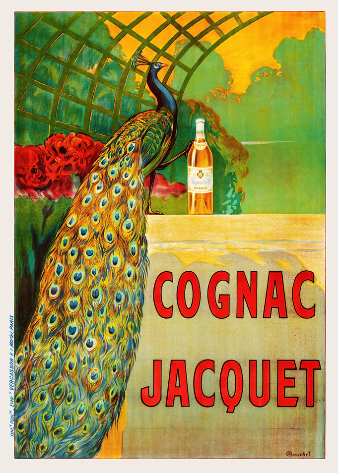 Peacock Cognac Ad