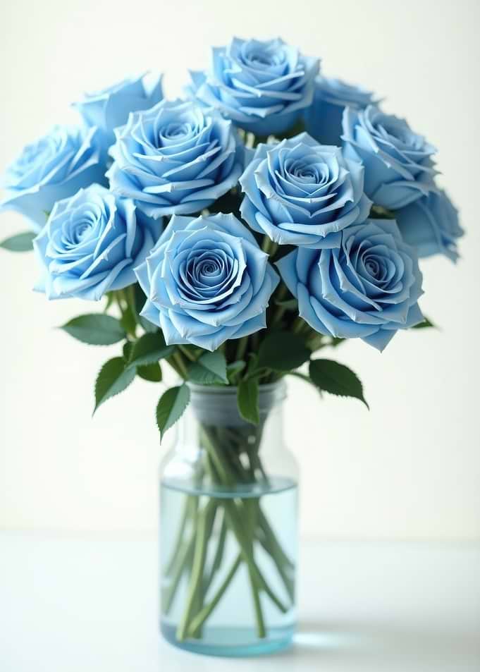 Blue Rose Bouquet