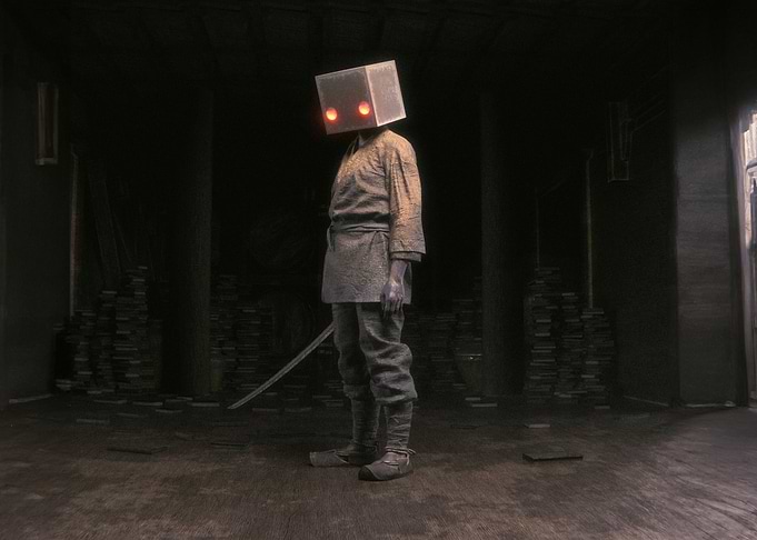 Box Head Samurai