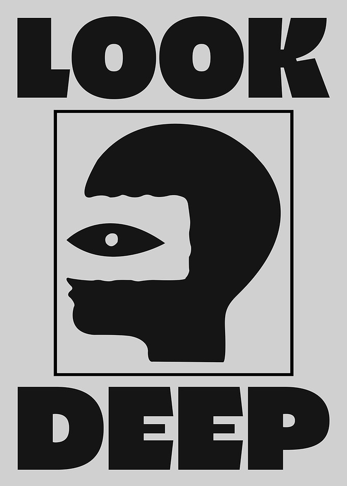 Look Deep Graphic