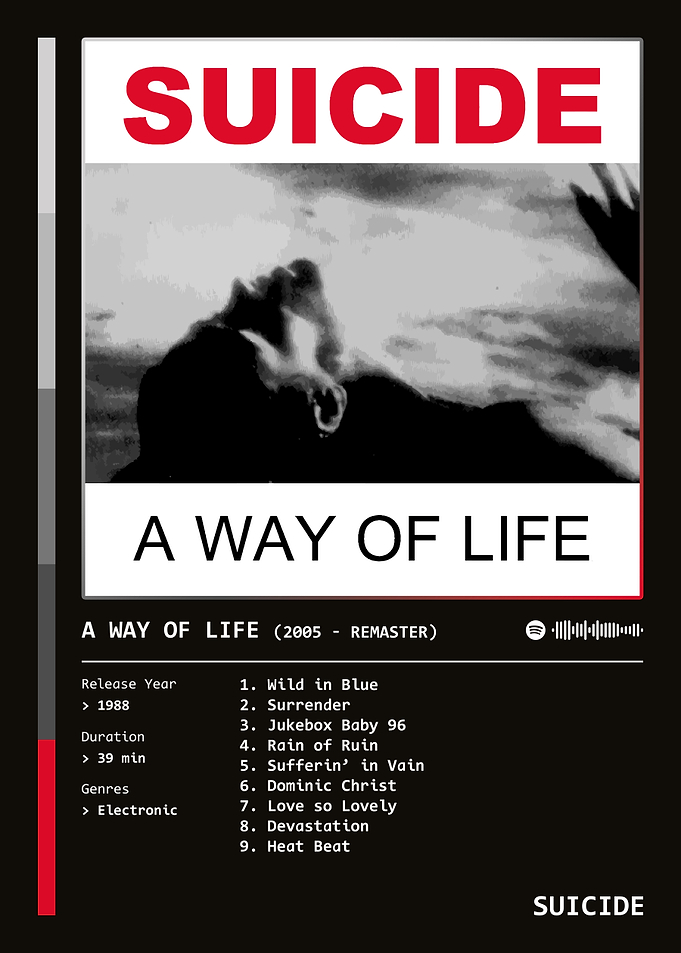 A Way of Life (1988) Album by Suicide