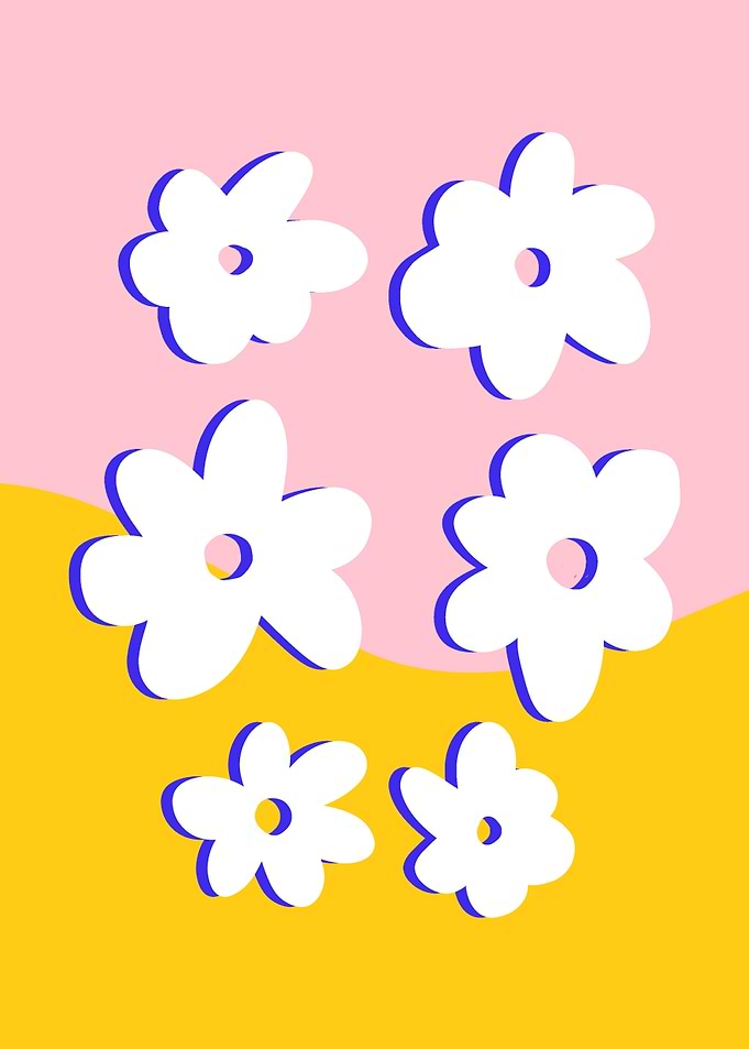 Retro Flower Pattern