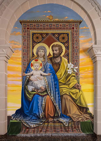 Holy Family Painting