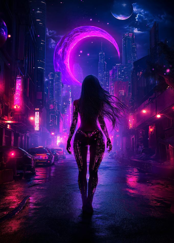 Cyberpunk Cityscape