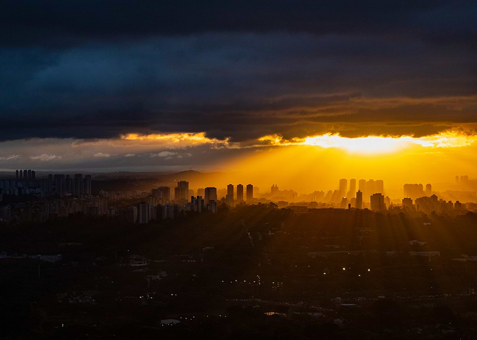 Cityscape Sunset