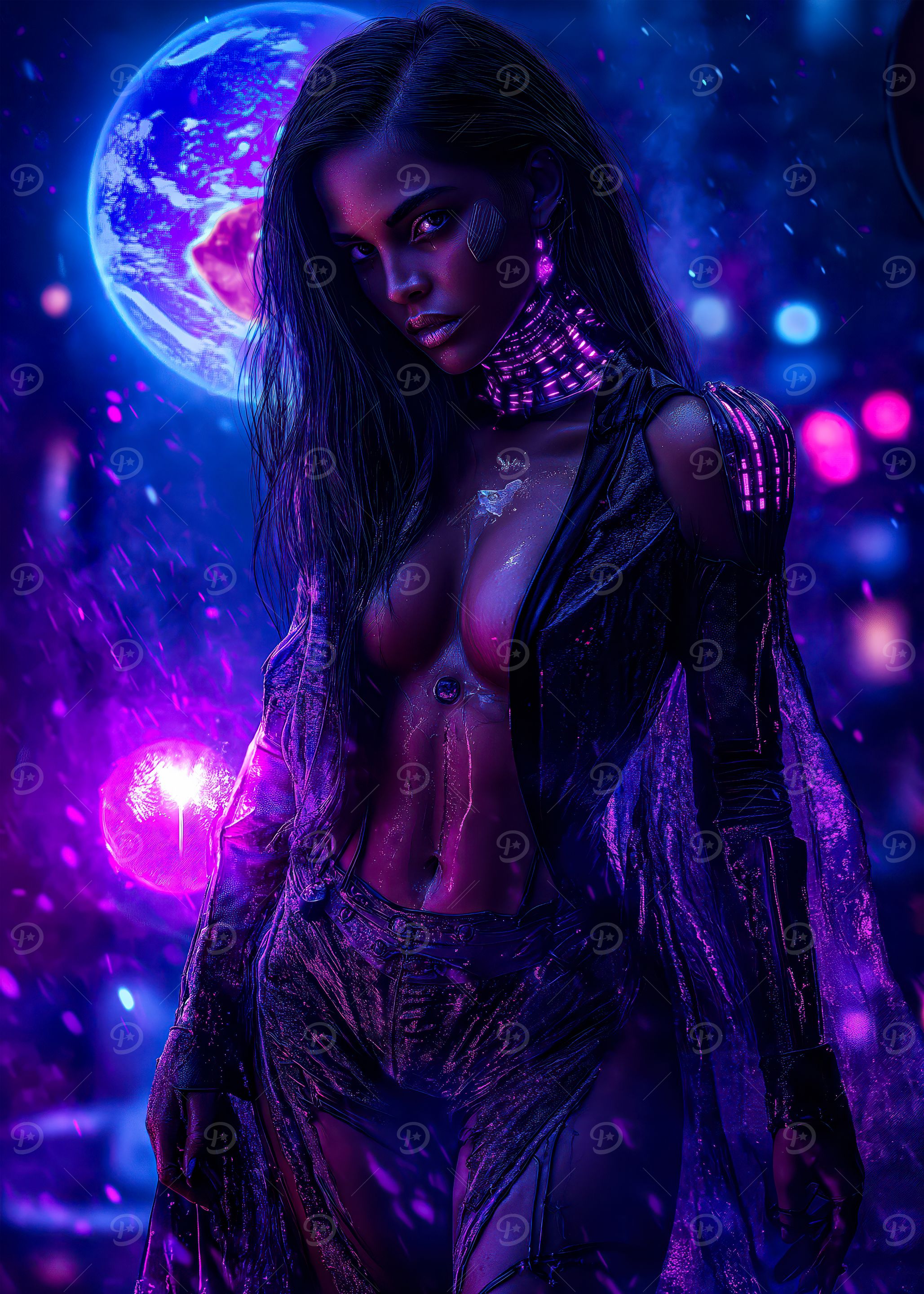 Cyberpunk Woman