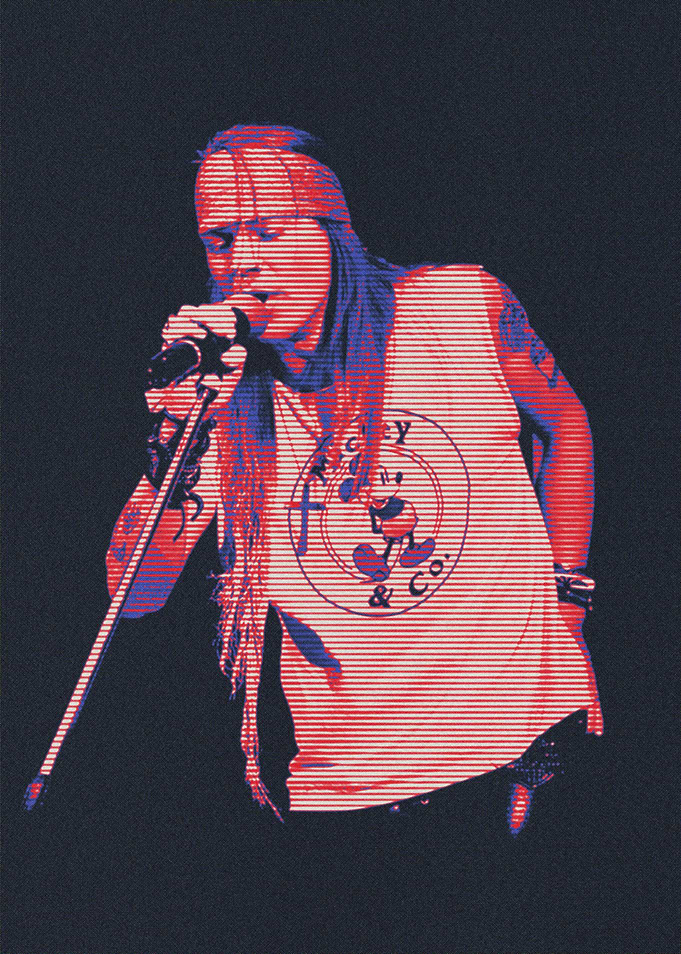 Axl Rose Digital Art