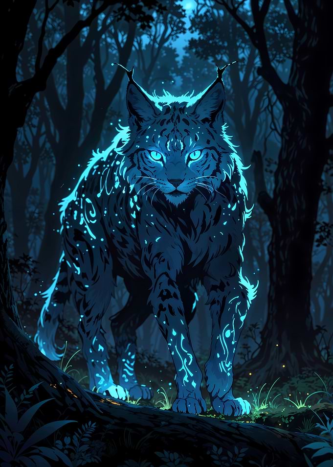 Phantom Lynx: Spirit of the Twilight Forest
