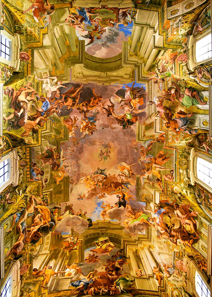 Baroque Ceiling Fresco