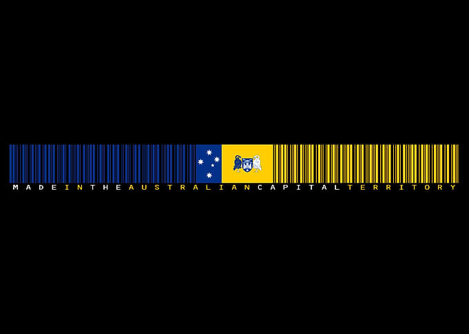 Australian Capital Territory Barcode