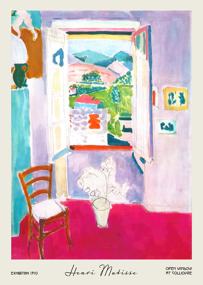 Henri Matisse Open Window at Collioure