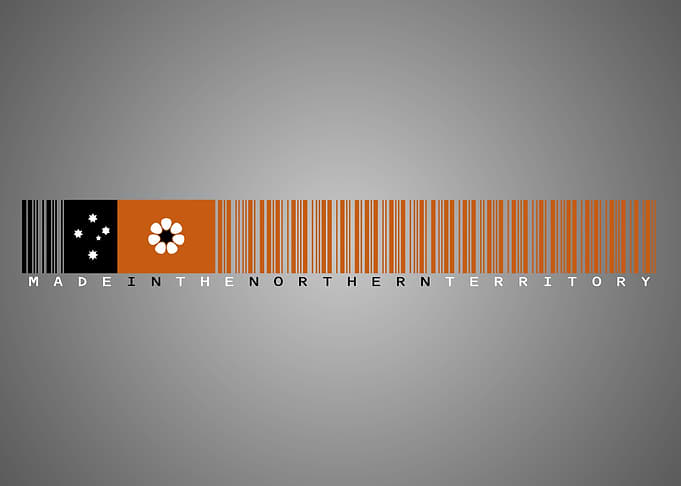 Northern Territory Flag Barcode