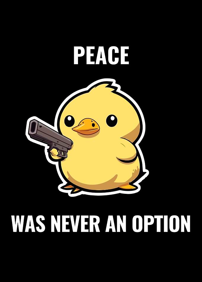Duck with Gun Meme