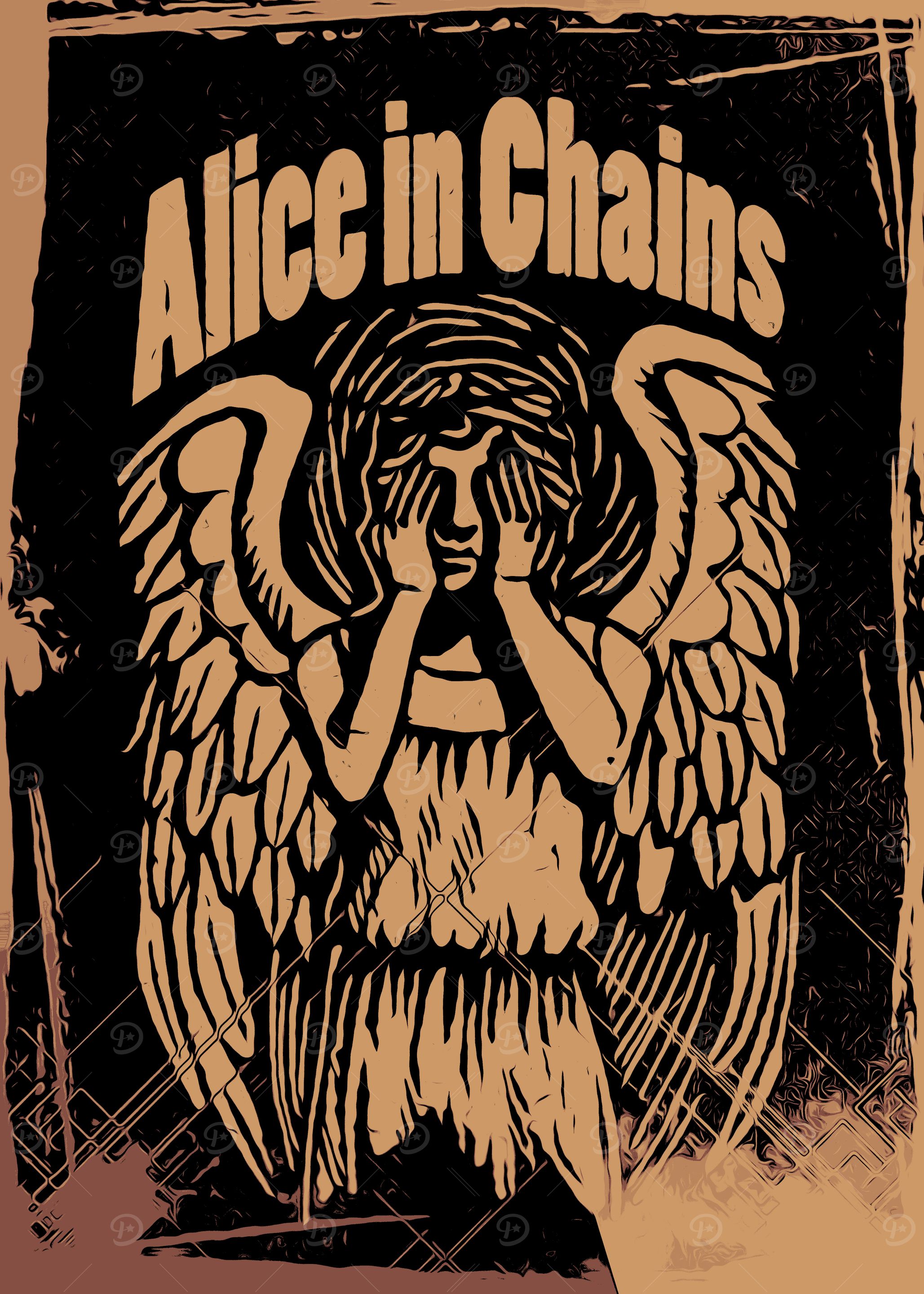 Alice in Chains Angel Poster