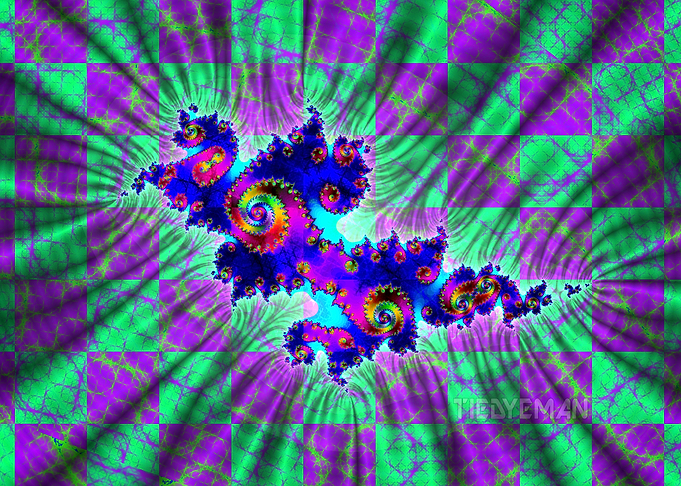 'Graviton Wrinkles' Psychedelic Fractal Art